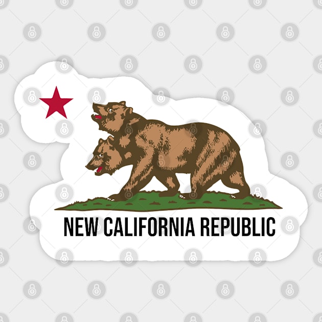 New California Republic - NCR Sticker by jonathankern67